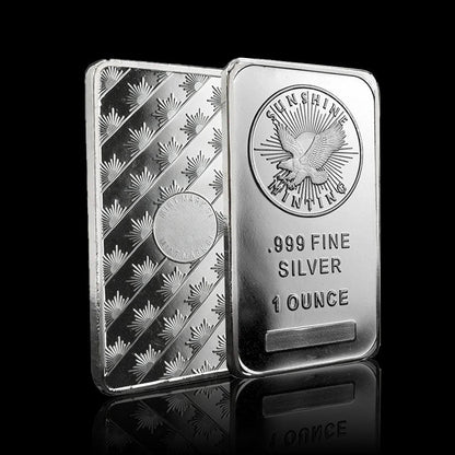 🔥🪙【Last 8 Sets!!!】🔥250th Anniversary America New Year Special🔥10 oz Silver Bar (1985/Vintage/Struck)-XA