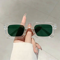 transparent green slices