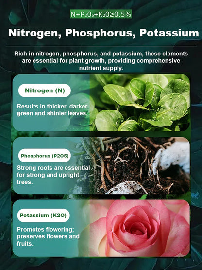 🌿🌻 Premium Garden Soil Energizer - 30% Faster Root Development & Growth. 🧪 Concentrated Bio-Formula for Vibrant Flowers & Vegetables-TJY