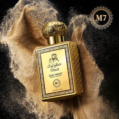 Oluck Perfume M7 (GULF NIGHT) Cologne for Women & Men-H1
