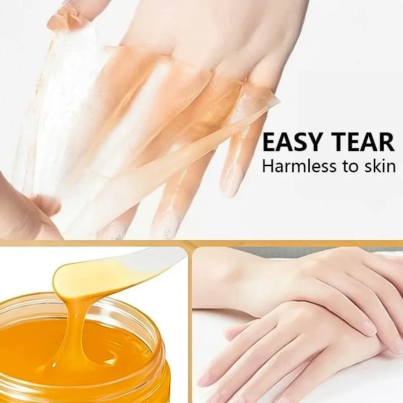 🔥Hot Sale!!🔥Rozino Hand and Foot Mask with Vitamin C & Turmeric Brightens Skin Tones Removes Dead Skin Smooths Softens Deep Moisturizes Gentle Skincare Treatment-TJY