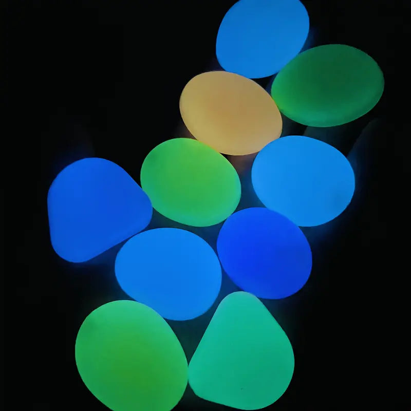 🌈Colorful Glow-in-the-Dark Pebbles-XA