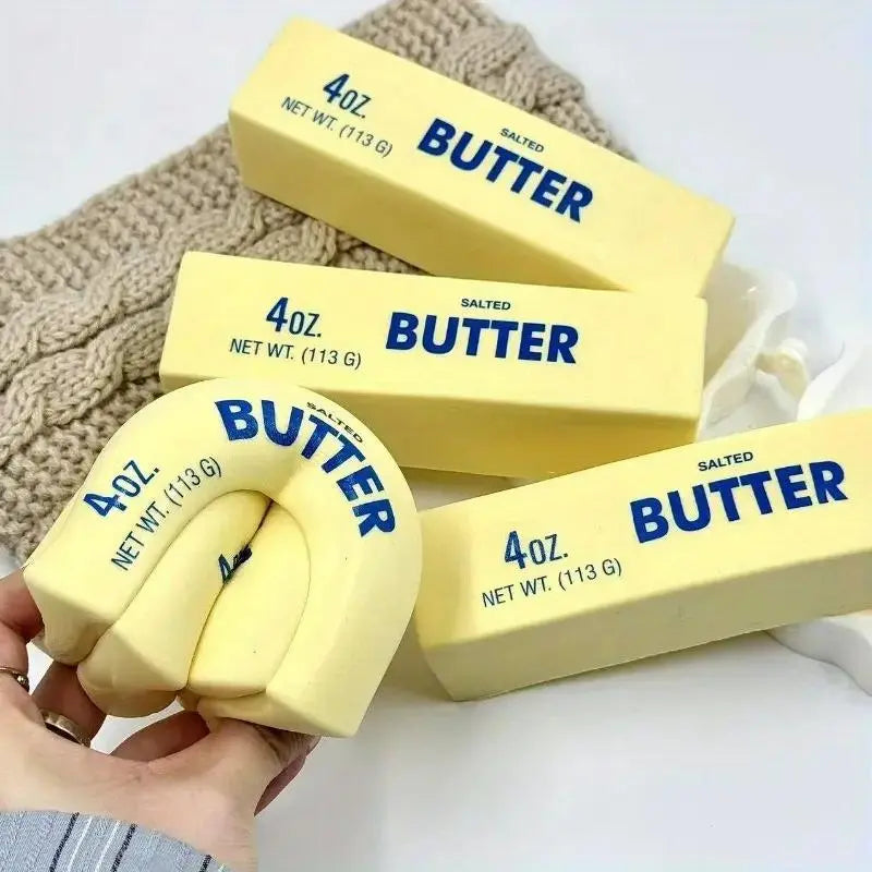 Hot Sale💖-Rebound Toy Series Butter Stick Sticky,Soft-Soft TPR Stress Relief Fidget 💖-923