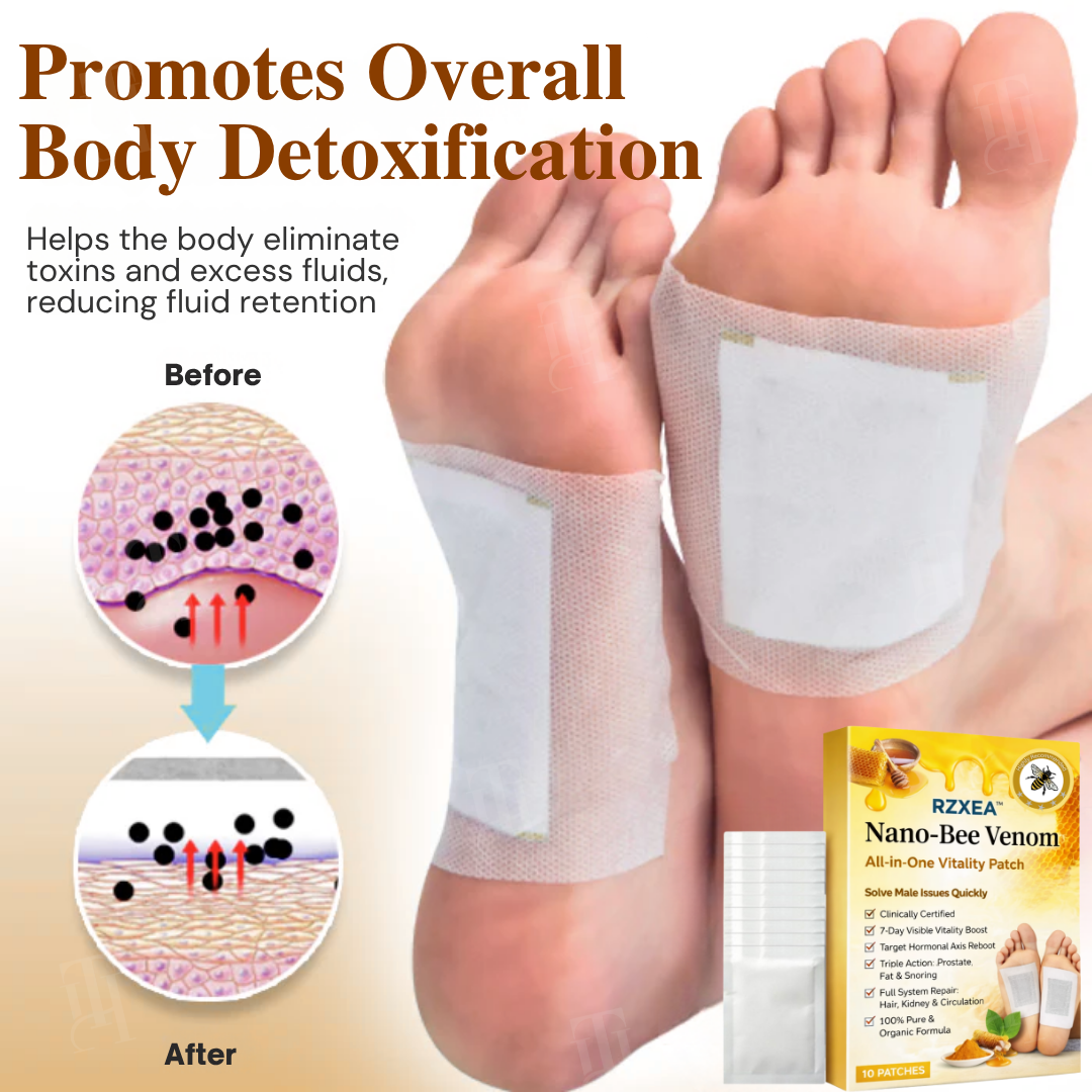 🚨 Stocks Are Running Low.| RZXEA™ Nano-Bee Venom All-in-One Vitality Patch-GD
