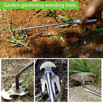 🔥4-Tooth Manganese Steel Weed Puller - Remove weeds without expensive sprays -GD