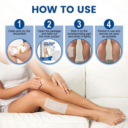 VERVEBEAD™🧑‍⚕️ Vein Ease Microneedle Patch -Visible Vein Reduction in 7 Days, No Clinic, No Compression Socks, Just sleep-ABB8