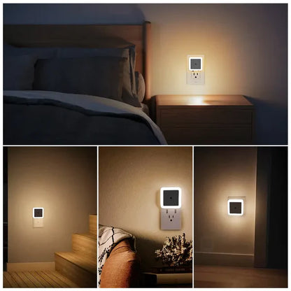 🔥Night Lights Plug into Wall 6-Pack, Plug in Night Light, Dusk to Dawn Nightlight Led Night Lights✨-W18