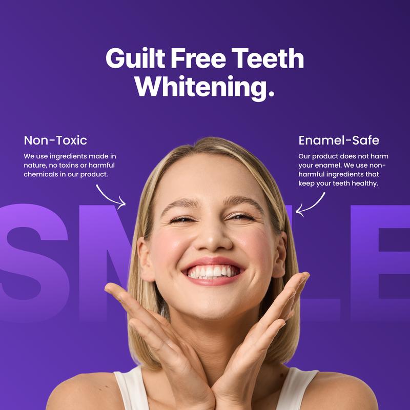 🚨¡60% DE DESCUENTO ÚLTIMO DÍA! - VERVEBEAD Purple Teeth Whitening Strips™ - A926