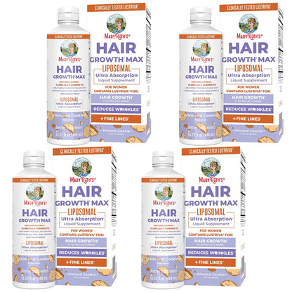 🔥Save Up To 56% Today🔥MaryRuth's Hair Growth Max Liposomal - Lustriva - Thicker Hair - Improve Wrinkles & Fine Lines-TJY