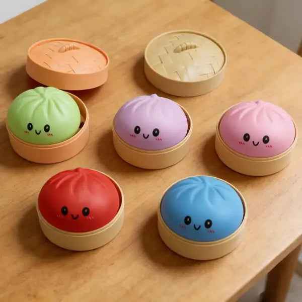 2026 Collectible Mystery Dumpling Squishy Blind Box | Find the GLOWING Chase! - A926
