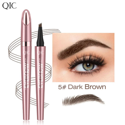 ⚡️First 100:2nd Item 60%Off🔥Waterproof Micro-Fork Eyebrow Pencil, Long-Lasting Brow Pen for Natural Hair-Like Strokes, Smudge-Proof Makeup Tool for Daily Use & Soft Glam-TJY