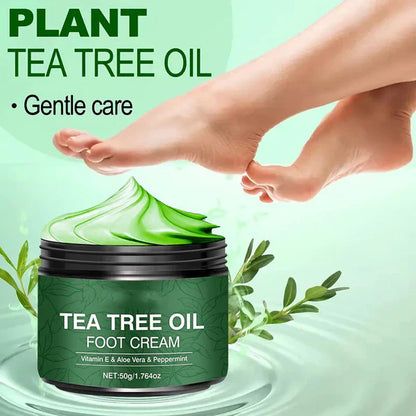 🥳2026 HOT SALE🥳💞50K+ SOLD!✨ 💝Soothing Aloe Vera & Tea Tree Foot Moisturizer-#YUN7