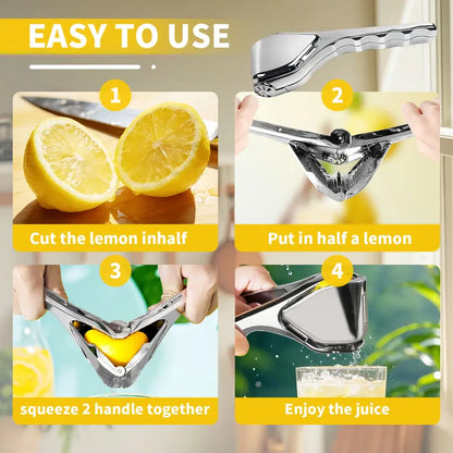 🔥HOT SALE 49% OFF🔥Stainless Steel Citrus Squeezer👑-TJY
