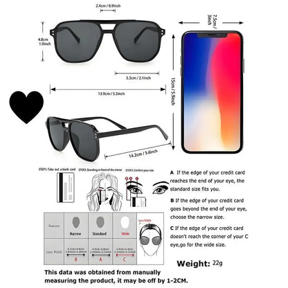 🌟🌈 Unisex Aviator Sunglasses Classic Y2K Style with Protection Lightweight Frames Versatile for Driving & Outdoor Activities🔥-TJY