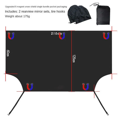 🎉BIG DEAL 50% OFF🎁Magnetic Car Windshield Snow Cover - Windshield Cover for lce and Snow-ABB8