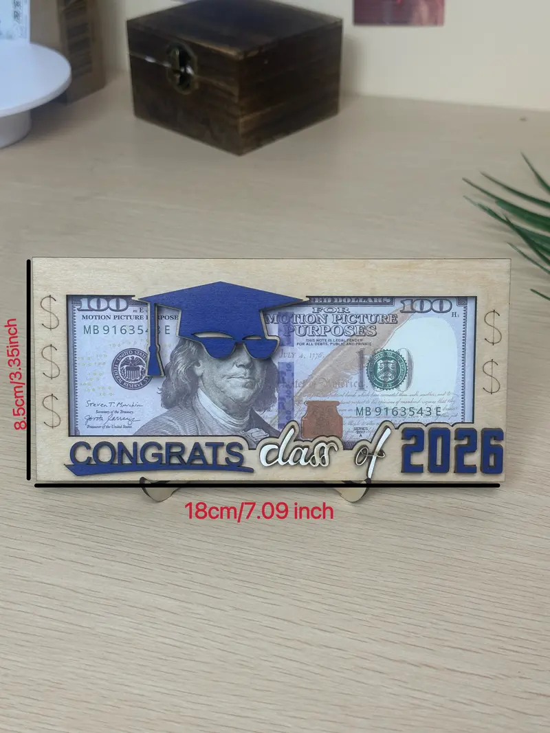 Funny Graduation 2026 Money Holder – Unique Cash Gift Box for the Class of 2026-ABB8