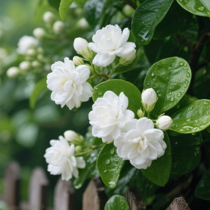 🏆Plus de 75 000 exemplaires vendus !🌿🌱Graines de jasmin non OGM : Semis à quatre saisons, fleurs aux senteurs douces et fraîches🌸-923