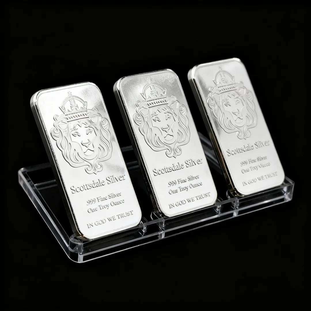 🔥Last Day Flash Sale!!️ | Lion Crown shaped 1 oz Silver Bar-923