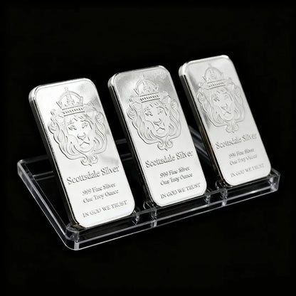 🔥Last Day Flash Sale!!️ | Lion Crown shaped 1 oz Silver Bar-923