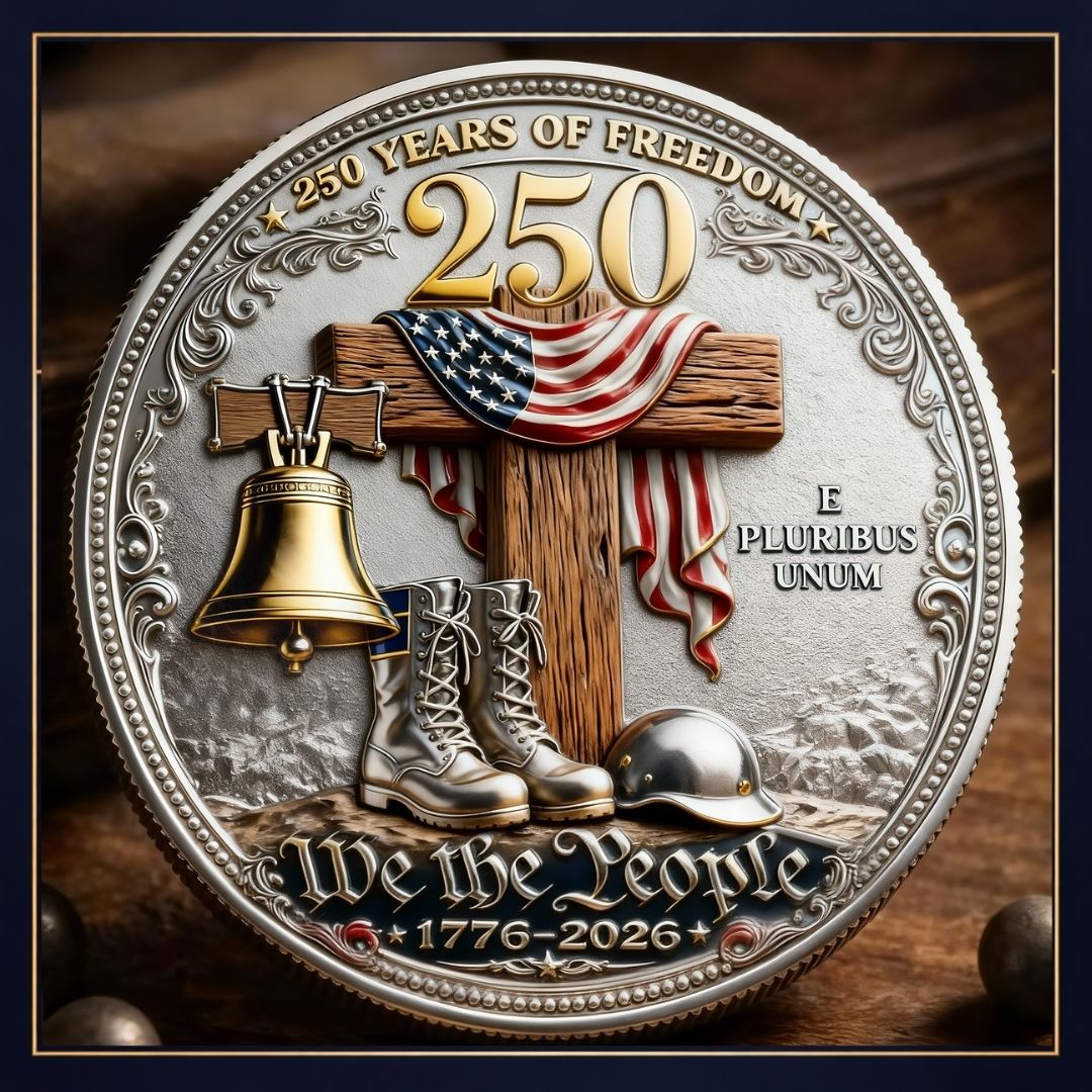 🔥Last Day 60% OFF 🔥 Honor America’s Heroes – 250 Years of Freedom Veteran Tribute Coin-ABB8