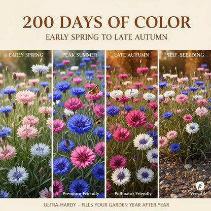 🌱Premium Cornflower Seeds(Assorted Colors)🌸-GD