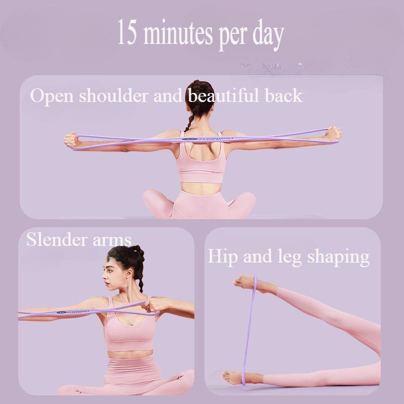 🏆Buy 2 GET 1 FREE🔥Flexora Figure-8 Resistance Band – Latex-Free TPE Arm & Chest Trainer for Yoga, Strength & Mobility - A926