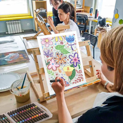 🎨Glitter Effect Brush Markers🥇✨: Create Sparkling Art Smoothly 🥳(🌈24-96 Colors | Smooth No Clog | No Bleed Through📝)-GD