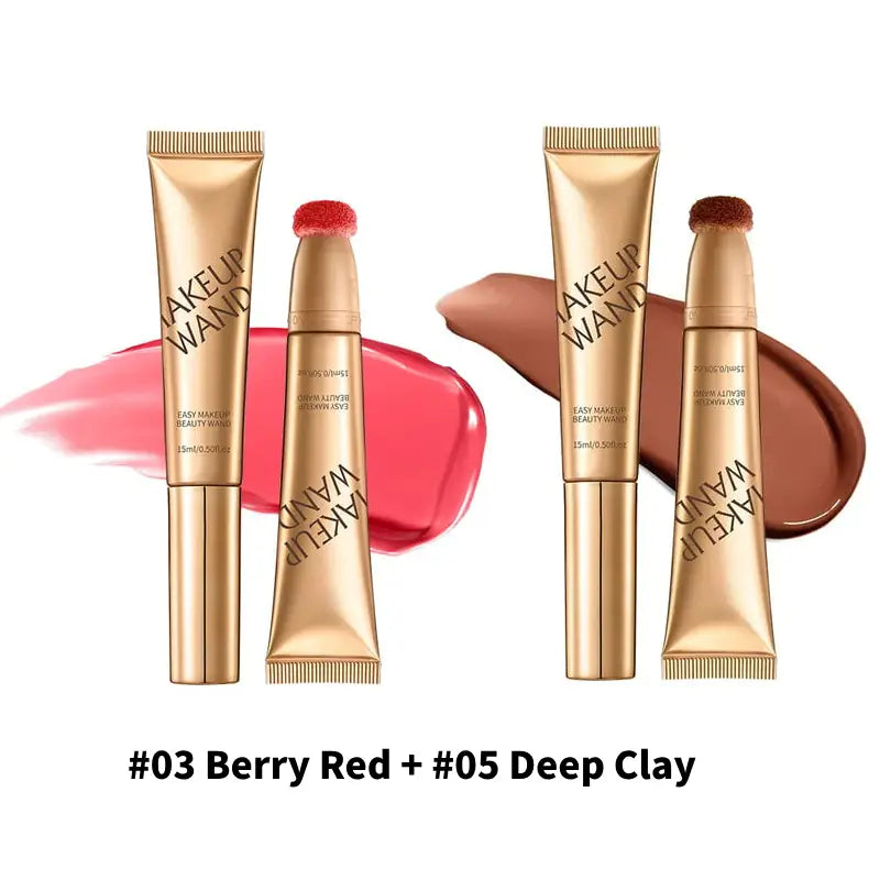 🎁LAST DAY  BUY 1 GET 1 FREE 💖Blush Wand & Contour Wand Duo-H1