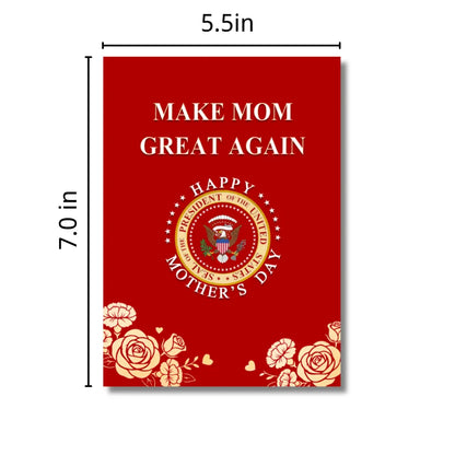Funny Talking Mother’s Day Card with Voice Audio – Musical Pop Up Greeting Card for Mom, Wife, Grandma – Hilarious Gag Gift – Card with Red Envelope-HZ