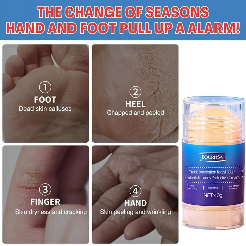 🔥[Buy 1 Get 1]🔥Hydrating Moisturizing Footbalm Fix Moisturizer Deep Nourishing Moisture Treatment for Dry Cracked Feet Hydrate Intensive Cream That Softens Heels and Removes Dead Skin Smooth-TJY