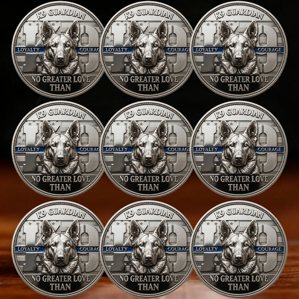 🔥Last Day 49% OFF 🐶K9 Guardian Loyalty Commemorative Coin 🐾-TJY