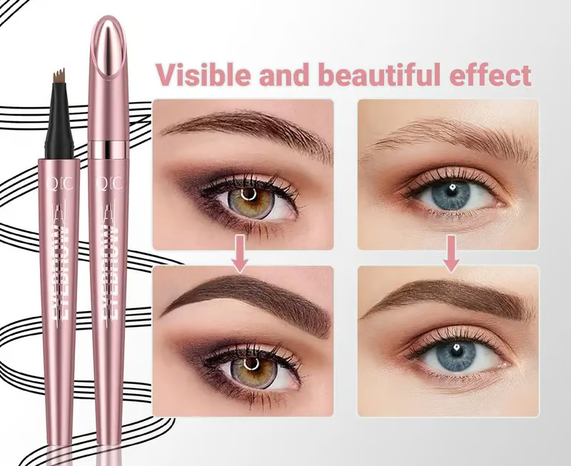 🔥Save Up To 56% Today🔥Waterproof Micro-Fork Eyebrow Pencil, Long-Lasting Brow Pen for Natural Hair-Like Strokes-923