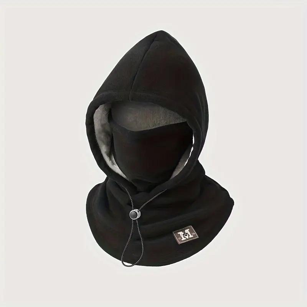 🔥One-piece flannel warm mask hat🏆outdoor cycling windproof and cold autumn and winter style, warm hat with neck mask-TJY