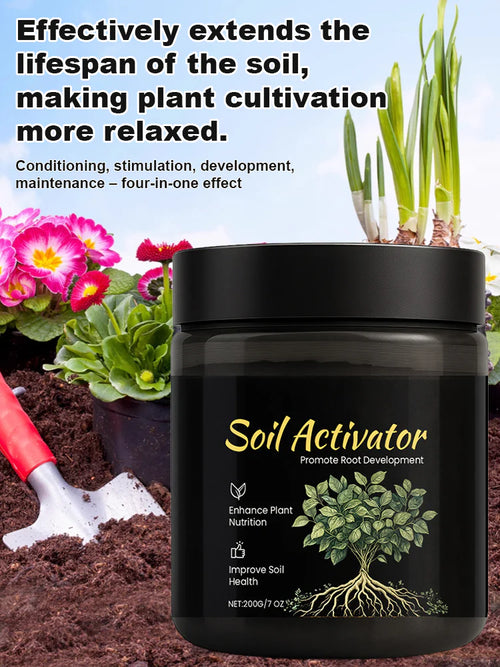 🌿🌻 Premium Garden Soil Energizer - 30% Faster Root Development & Growth. 🧪 Concentrated Bio-Formula for Vibrant Flowers & Vegetables-TJY