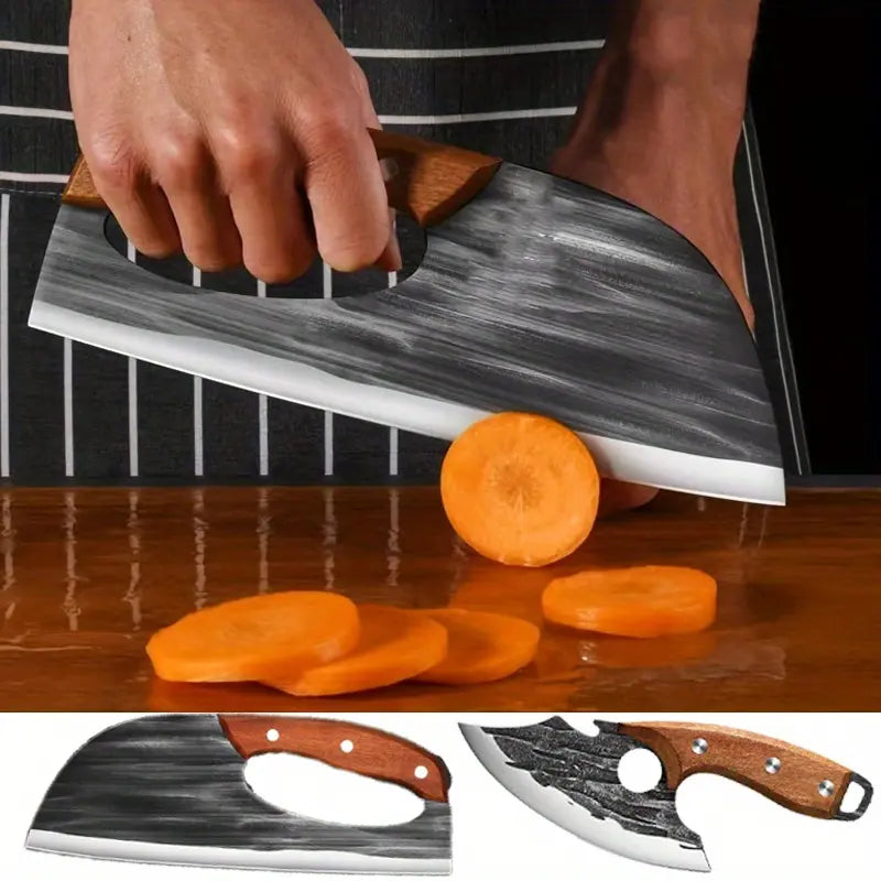 🏆[Buy 1 Get 1 Free] For Only Today 2pcs kitchen knives, super sharp kitchen knives, meat cutters, kitchen knives and slicing knives Combination knife Block household knife chef knifes meat cleaver knife knives Kitchenware -W18
