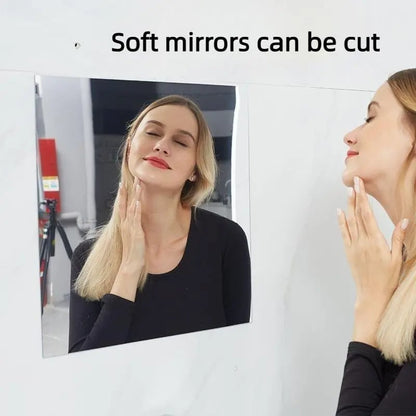 Self-Adhesive Mirror Sticker With Backing Tape, 20 × 40 inch-GD