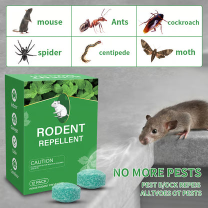 🔥12 - Pack Popular Natural Rodent Repellent Balls🐀 Infused with peppermint and lemon oil these balls effectively deter squirrels rats spiders and other pests-W18