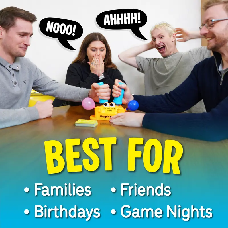 Poppin' Panic Think fast or pop under pressure!  The Balloon-Popping Party Game!-H1