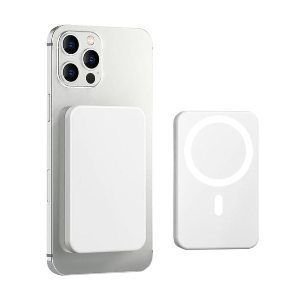 5000mAh Magnetic Power Bank, Wireless Portable Charger, Fast Charging MagSafe Battery Pack for iPhone 17/16/15/14/13/12/Plus/Pro Max-ABB8