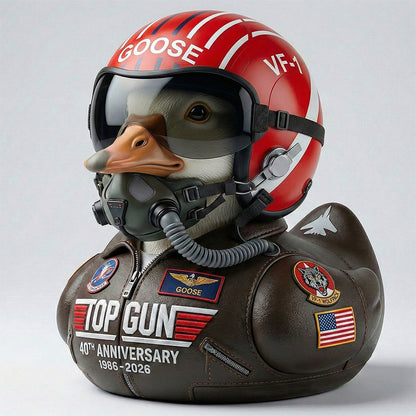 🎯NO.1 PICK🎯💞50K+ SOLD!✨✈️TG 40th Anniversary Maverick Pilot Duck+US 250th Anniversary Duck-#YUN7