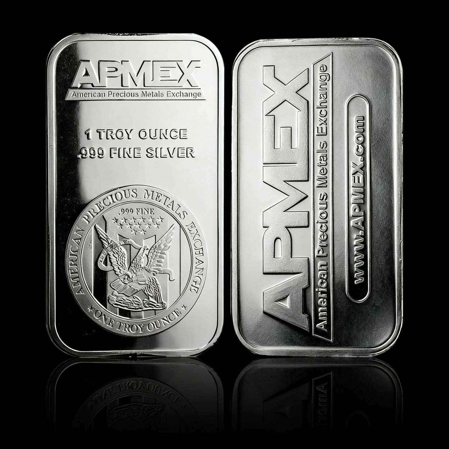 🏦Last Day 60% OFF🔥🦅APMEX 1 oz .999 Fine Silver Bar – American Eagle Heritage for Collectors-ABB8