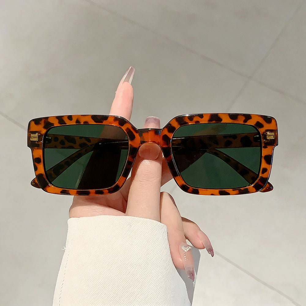 🌟🌈 Vintage Rectangle Frame Sunglasses for Men & Women – Retro Fashion Sun Glasses with UV400 Protection Luxury Design Eyewear🔥-TJY