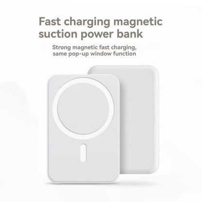 5000mAh Magnetic Power Bank, Wireless Portable Charger, Fast Charging MagSafe Battery Pack for iPhone 17/16/15/14/13/12/Plus/Pro Max-ZZQ