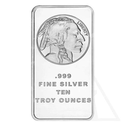 🦬Last Day Flash Sale!🔥Buffalo Silver Bar🏦 | Silvertowne Mint 999 Silver Bar-ABB8
