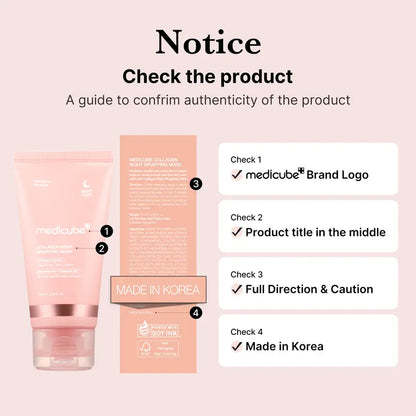 🔥Save Up To 56% Today🔥Collagen Night Wrapping Mask : SLEEP, SHED, AND GLOW! Skincare Skin Repair Comfort Pink-TJY
