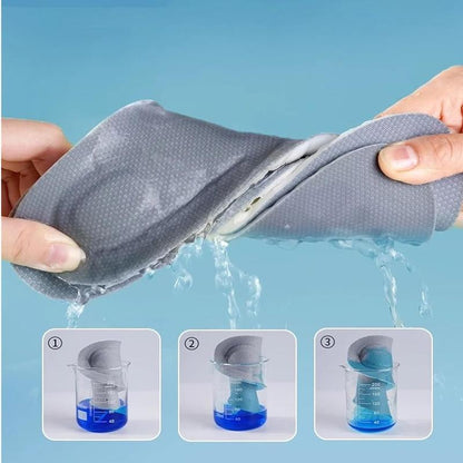 🏆Flash Sale⚡4D Shoe Cloud Insoles for Men Women, Soft Memory Foam Orthotic Shoe Inserts Sports Insoles-ABB8
