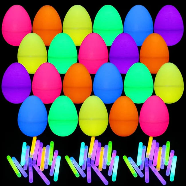 🎉LAST DAY 49% OFF🔥-Children's Glow-in-the-Dark Easter Eggs – Complete Basket Filler Set-923