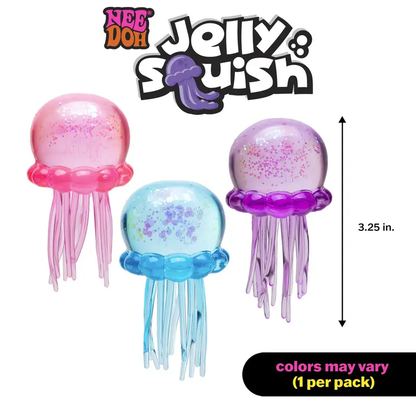 🪼🎁Cute Glitter Jellyfish Squishy✨✝️-Easter Basket Stuffer for Kids-ABB8