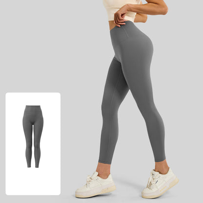 🏆Flash Sale 50K+ SOLD!🔥 Seamless Flow High Waisted Tummy Control Butt Lifting Yoga Leggings No Pockets-TJY