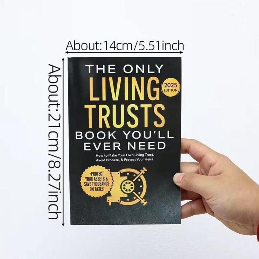How to Create Your Own Living Trust , Essential Guide for Estate Planning, Comprehensive Step-By-Step Instructions,notbook-TJY